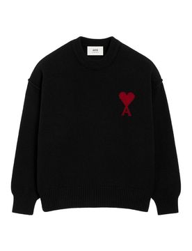 Maglione di lana ami de coeur