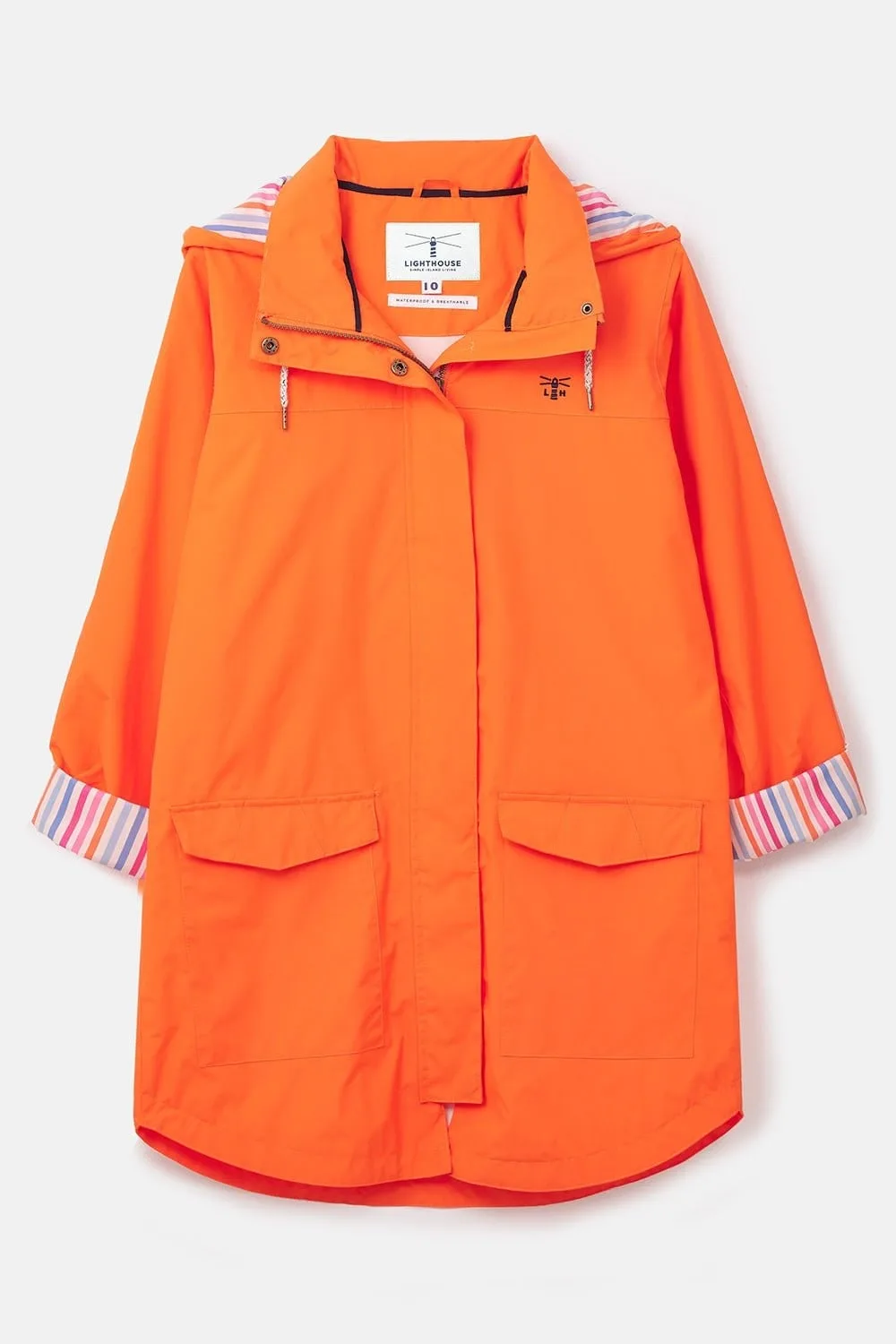 Rebecca Womens Waterproof Jacket - - Size: 8 - Lighthouse - FashionsVida