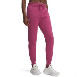 Womens Rival Fleece Jogger In Red - Size 16 Uk