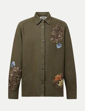 Relaxed-Fit Overshirt DIEGGO_1 Grün M