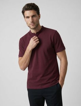 Sinsay - Polo in cotone - maroon