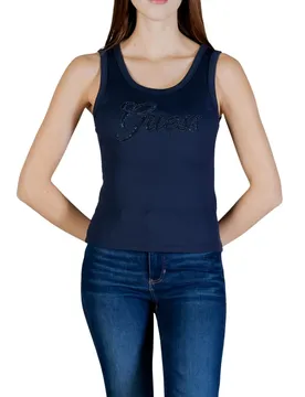Guess Damen Tank-Tops Blau 507635