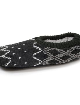 Chaussettes-chaussons Jacquard Gris jacquard gris 42/43