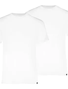 Everyday Crew Neck 2er-Pack Herren T-Shirt, weiß L