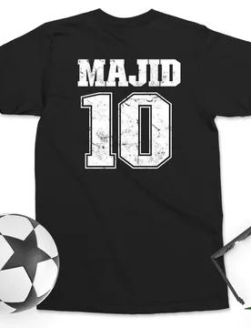 Custom Name Number Football T-shirt Personalised Sports Top Unisex Adult 100% Cotton Breathable Tees For Team Class Sport sHIRT - Aliexpress - FashionsVida