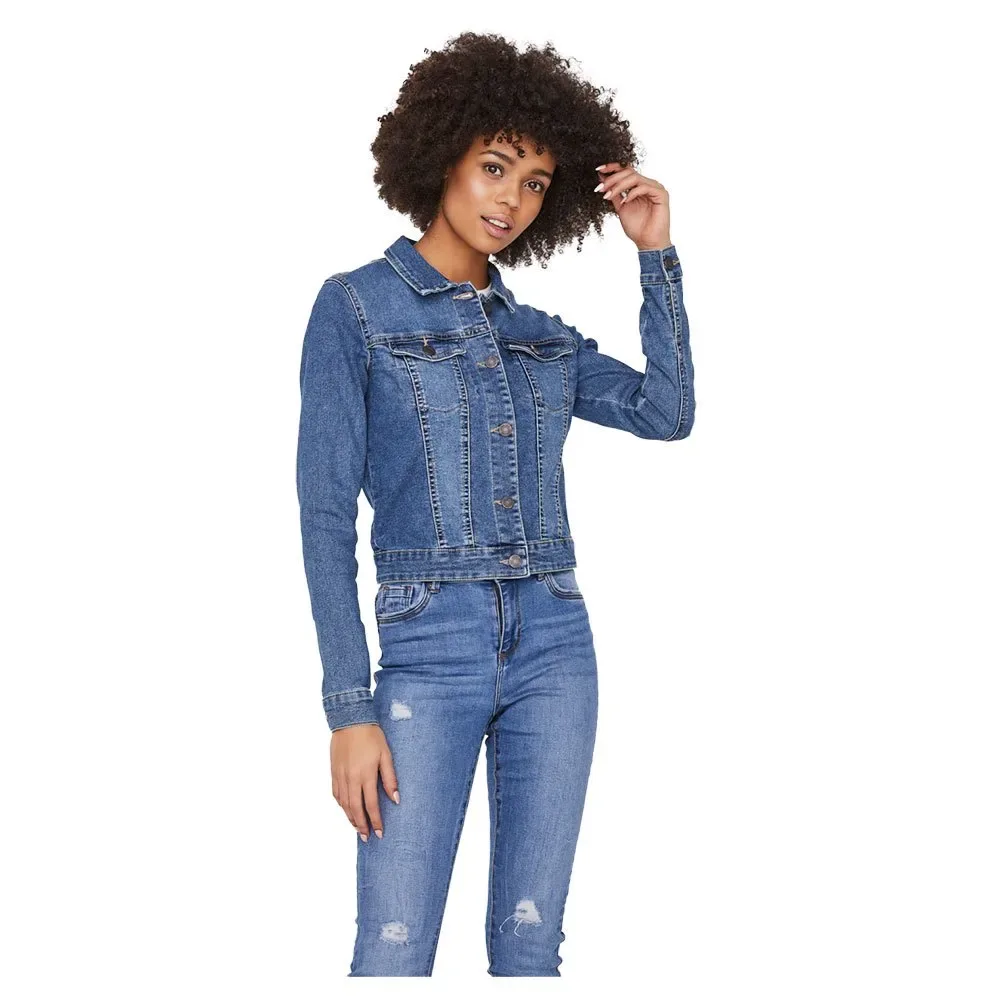 Veste Debra Medium Blue Denim M - Noisy may - FashionsVida