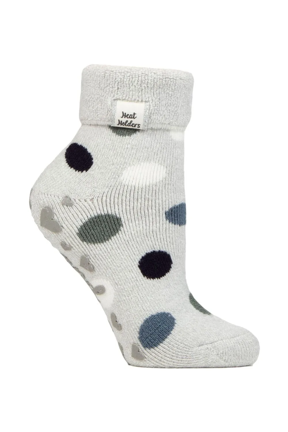 Cosy Ladies Fluffy Socks with Turn Over Cuff - - Size: M - Heat Holders - FashionsVida