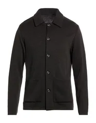 Strickjacke Herren Schwarz L,XL Herren