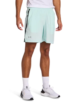 Launch Men Shorts - Green - Size S - Poly Woven - Green - Size: Small - Under armour - FashionsVida