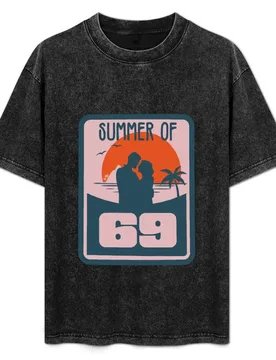 Summer of 69 T-Shirt Basic Casual Wear Short Sleeve Top - Aliexpress - FashionsVida