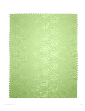 Jacquard-Tischdecke "Jasmin" gruen