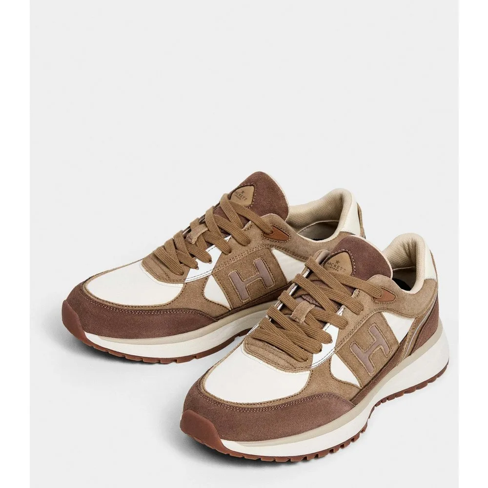 Zapatillas de hombre de ante otto - Hackett - FashionsVida