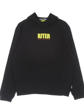 Felpa Leggera Cappuccio Uomo Stay Alive Hoodie Black