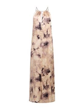 Vestido largo Mujer Beige 34,36,38,40 Mujer