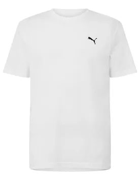 Mens Deluxe T-Shirt In White - Size X-Large - Puma - FashionsVida