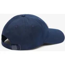 Gorra unisex de sarga con insignia de cocodrilo