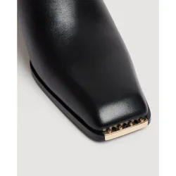 Botines chelsea de mujer de piel de becerro y básicos