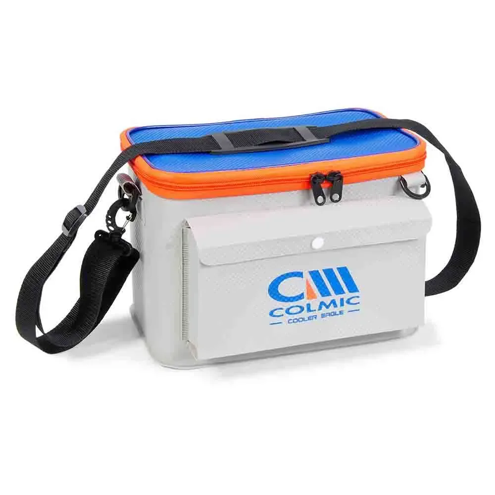 Eagle Cooler Bag Grey / Blue / Orange 30 x 24 x 21 cm unisex - Colmic - FashionsVida