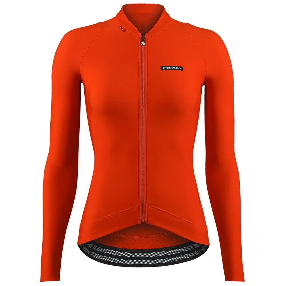 Maglia A Maniche Lunghe Alda Thermo Orange - Etxeondo - FashionsVida