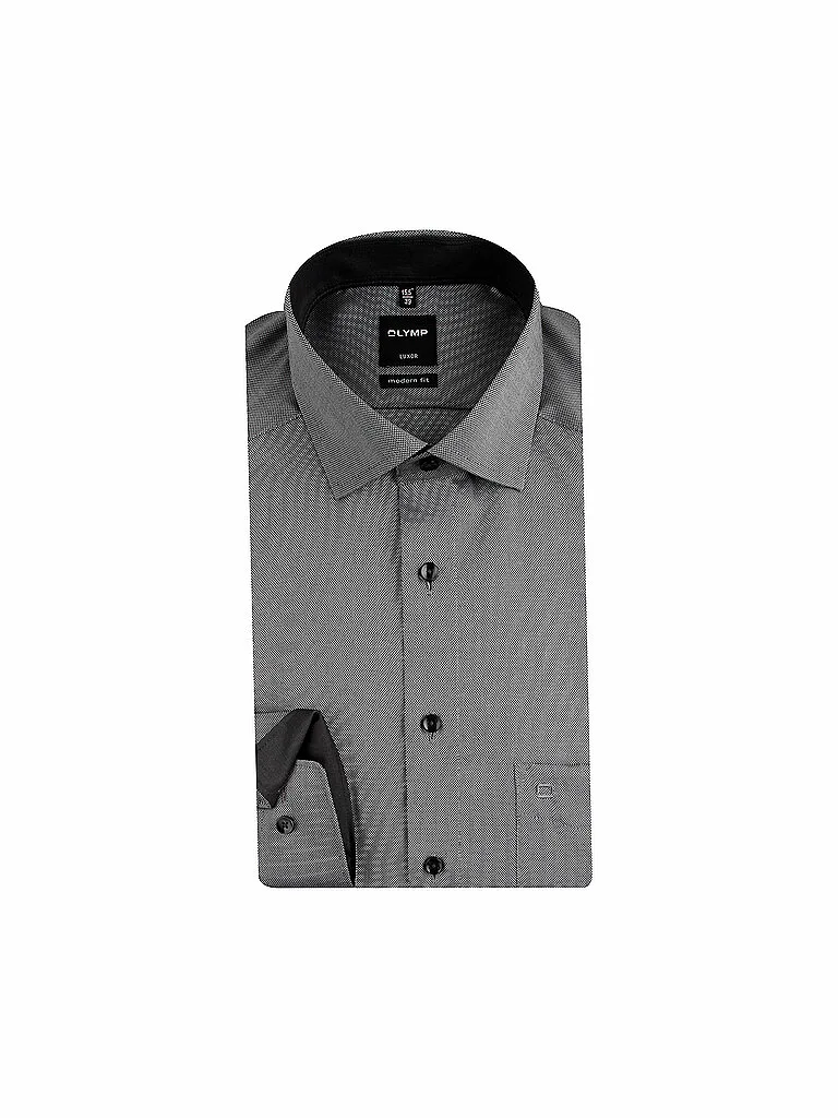 Camicia Modern Fit grigio 45 - Olymp - FashionsVida