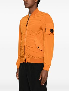 Giubbotto bomber uomo arancione