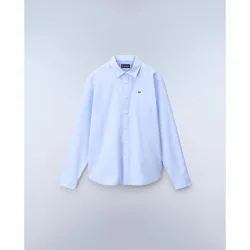 Camisa oxford de algodón de hombre terra de manga larga