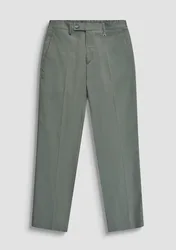 Pantalone regular fit uomo verde agave