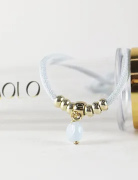 Collar Dué Poder Calma con calcedonia - ÉMOLO - FashionsVida