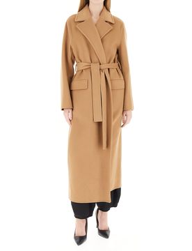 Cappotto misto lana CAMMELLO XS