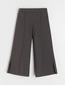 Pantaloni della tuta a gamba larga - antracite