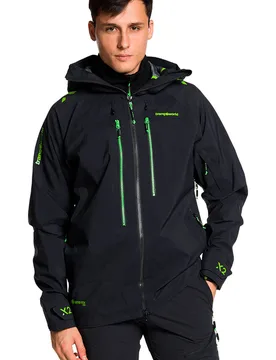 Trx2 shell evo chaqueta impermeable hombre Negro (M) - Trango - FashionsVida