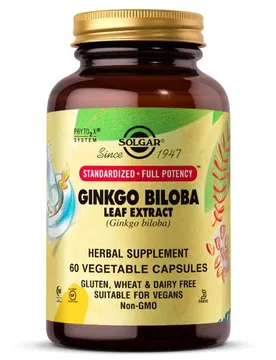Estratto Di Foglie Di Ginkgo Biloba Sfp 60 Unità Brown