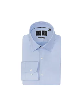 Chemise Slim Fit HANK bleu clair 44 - BOSS - FashionsVida