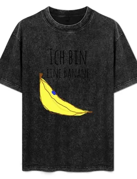 Ich bin eine Banane. T-Shirt Comfort Stretch Tee Shirt - Aliexpress - FashionsVida