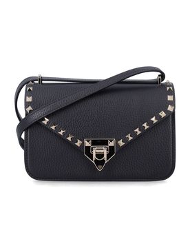 Mini Bag with Platinum Finish and Adjustable Strap - Dimensions: W21.5 x H15.5 x D8.5 cm