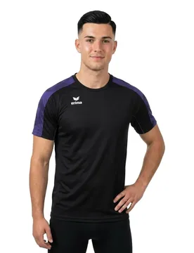 T-shirt à Manches Courtes Evo Star Black / Ultra Violet 3XL