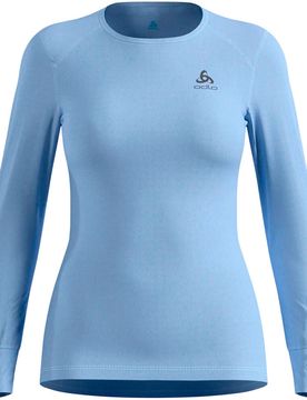 Active warm camiseta térmica manga larga mujer Azul (M)