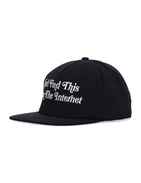 Cappellino Visiera Piatta Uomo Dark Web Hat Black