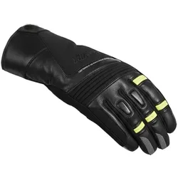 Guanti Moto in Pelle Tessuto Invernali Terral Nero Gia taglia XL