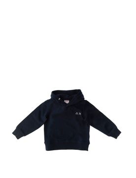 Felpa con cappuccio BLU NOTTE 6A