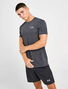 Vanish Grid T-Shirt - Herren, Grau - male - Size: S - Under armour - FashionsVida