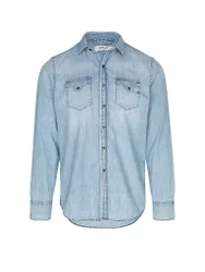 REPLAY Jeanshemd blau M herren