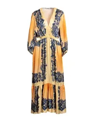 Maxi-Kleid Damen Orange 34,36,38 Damen