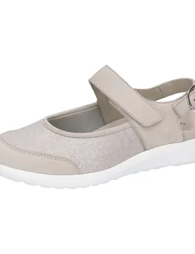 Damen-Halbsandale „Ira“ 41 beige - Waldläufer - FashionsVida