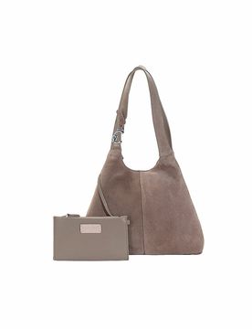 Ledertasche - Shopper C-EASY beige damen