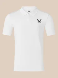 Short Sleeve Men's Polo - White White S male