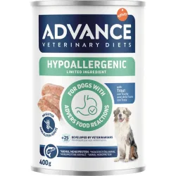 Comida húmeda para perros cachorros adultos sénior Hypoallergenic trucha 40 g