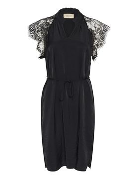 Cream Vestido 'Nola' negro