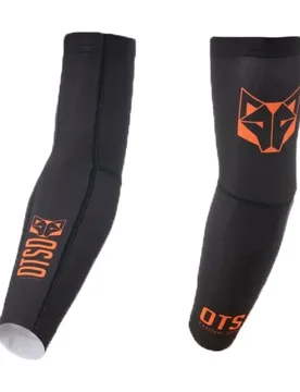 Ultralight Black/fluo Orange Arm Warmers Multicolour XS-S Men - OTSO - FashionsVida