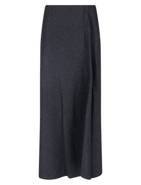 Women's Wool-Cashmere Knit Skirt